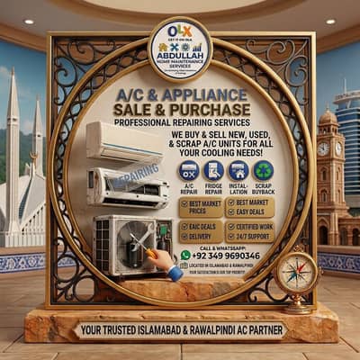AC Sale, Purchase, Repair, Installation & Scrap AC Buyer