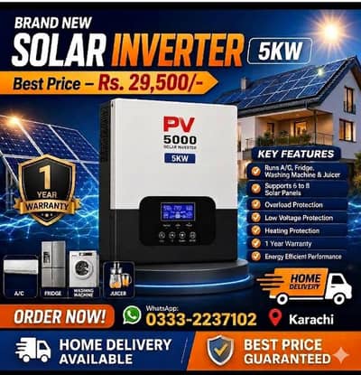 Brand  New Solar Inverter 5 KW