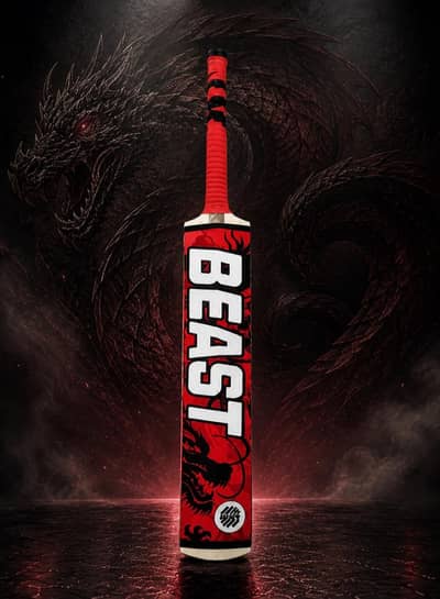 BEAST Dragon Edition Tape Ball Cricket Bat