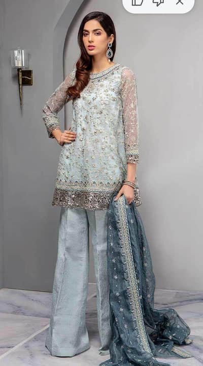 Maria b 3pc formal dress