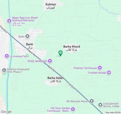 DHA Phase 8 Lahore One Kanal Two Sided Open Plot Available For Sale In Very Reasonable Price