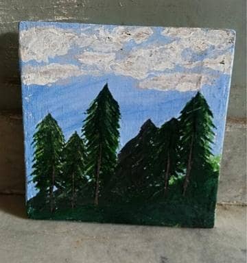 An amazing hand made scenery