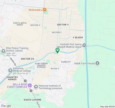 DHA Phase 5 Lahore 22.5 Marla 3 Side Cover Plot Available For Sale
