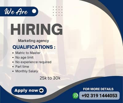 Online , part time, full time , work from home job