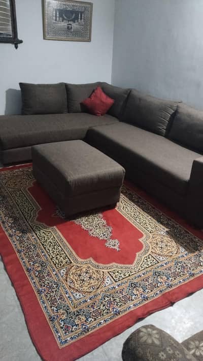 L shaped sofa for sale.