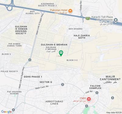 600 Sq. Yd Plot Available For Sale At Prime Location Of Gulshan E Merhan 1C Upper Easy Excess