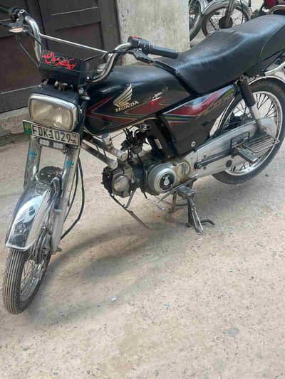 honda cd 70 for sale good condition no work required