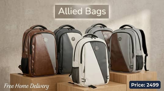 100% Leather Bags Available (Allied Bags) Free delivery