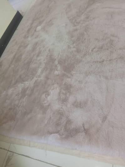 soft furry rug