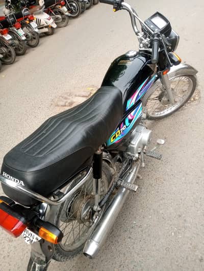 CD 70 2024 MODEL BRAND NEW CONDITION IN MY OWN NAME