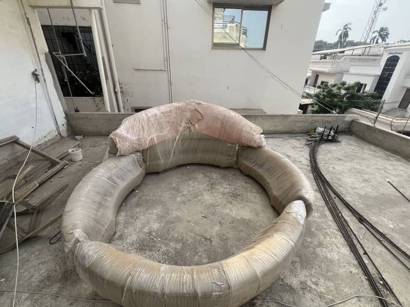 Round shape bed 9
