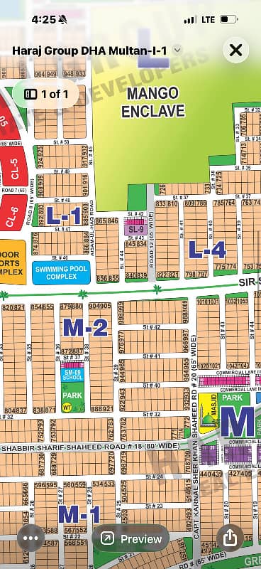 Sector L 2nd plot on 150 fit ring road