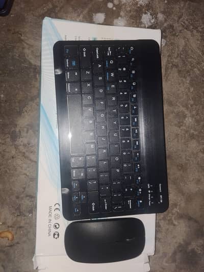 slim wireless keyboard and mouse easily connected mobile