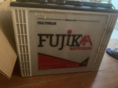 04 tubular batteries (02 exide & 02 fujika)