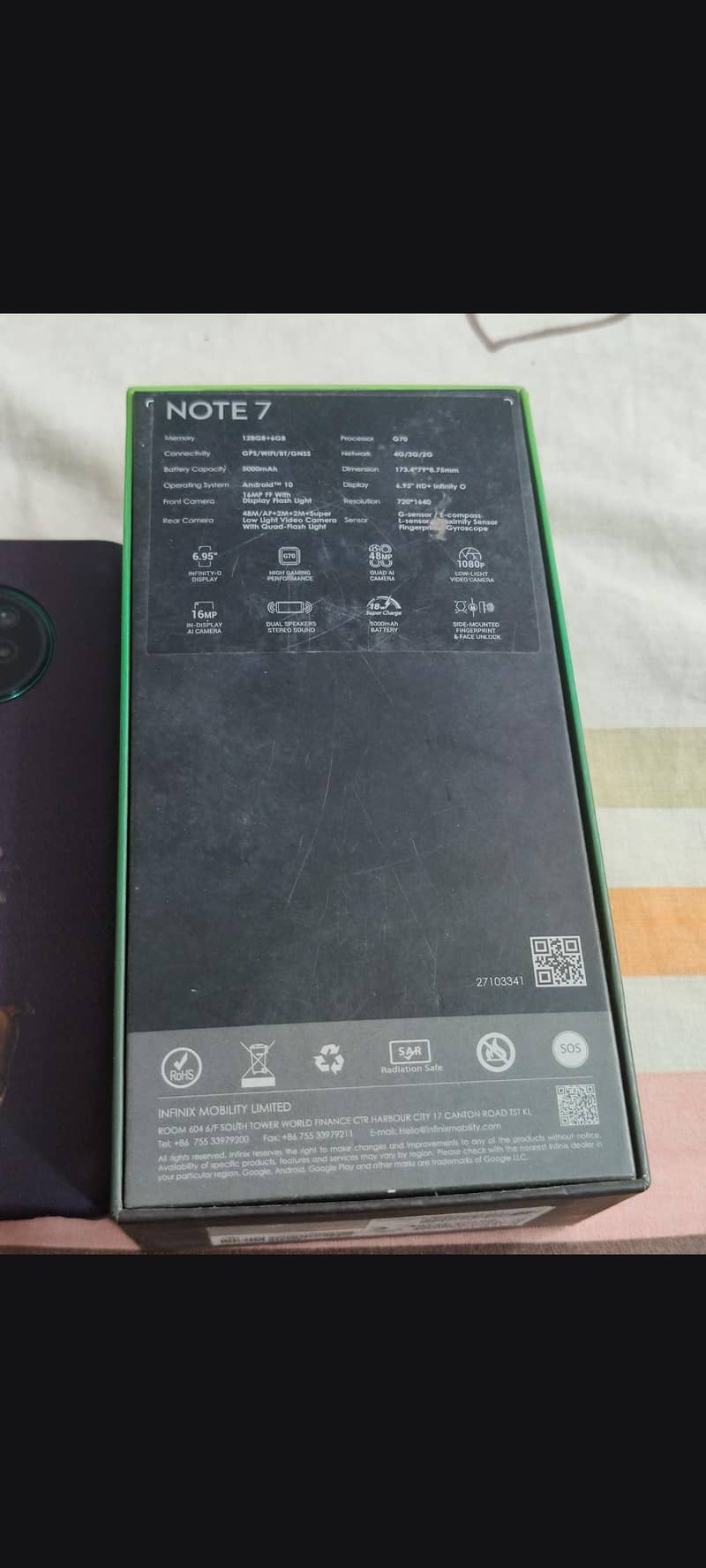 Infinix Note 7 5