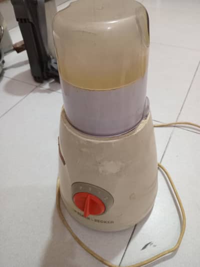 Black & Decker  Blender With Grinder And Chopper