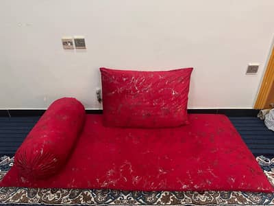 Metresses for sale along with pillows and round pillows