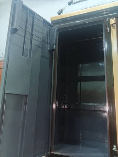 Heavy Duty 3-Door Iron Safe Almari (120+ KG Weight) – Premium Quality
