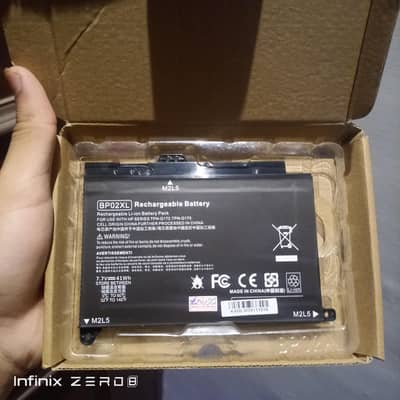 Genuine BP02XL Battery for HP laptops
