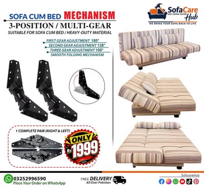 SOFA CUM BED MECHANISM