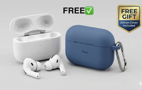 AIRBUDS WITH FREE COVER - 100 in stock