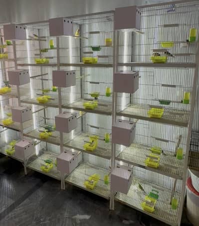 Iron and wooden cages for sale