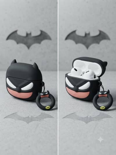 cute cartoon characters earbuds cover