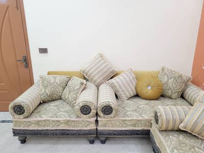 Premium Custom-Made Sofa Set – Excellent Condition – Moving Sale.