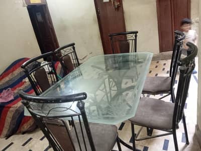 dining table with 6 chairs