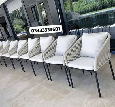 Rope Furniture Outdoor Dining Chairs