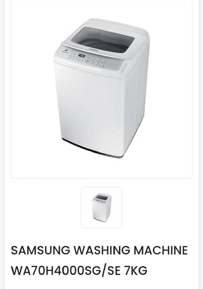 samsung fully automatic top load washing Machine
