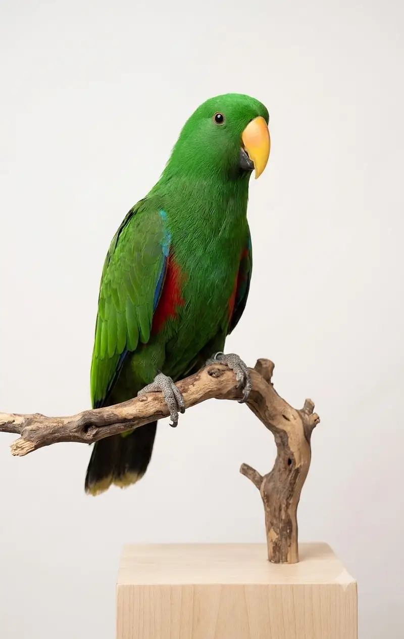 Grand Green Eclectus Talking parrot, Hand Tamed & very loving No Bite. — photo 2