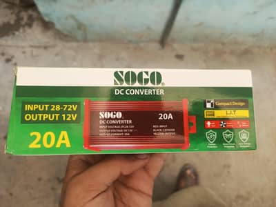 20 amp dc converter for 50 volt to 12 volt dc