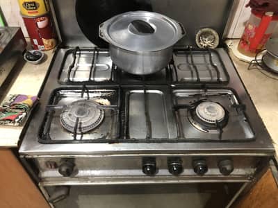SKY FLAME Stove with grilled oven