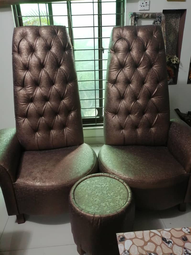 High back chairs 1