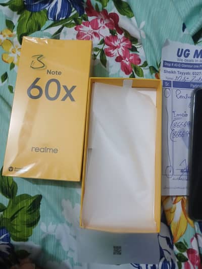 Realme Note 60x 3GB Ram 64GB Rom 03049593295
