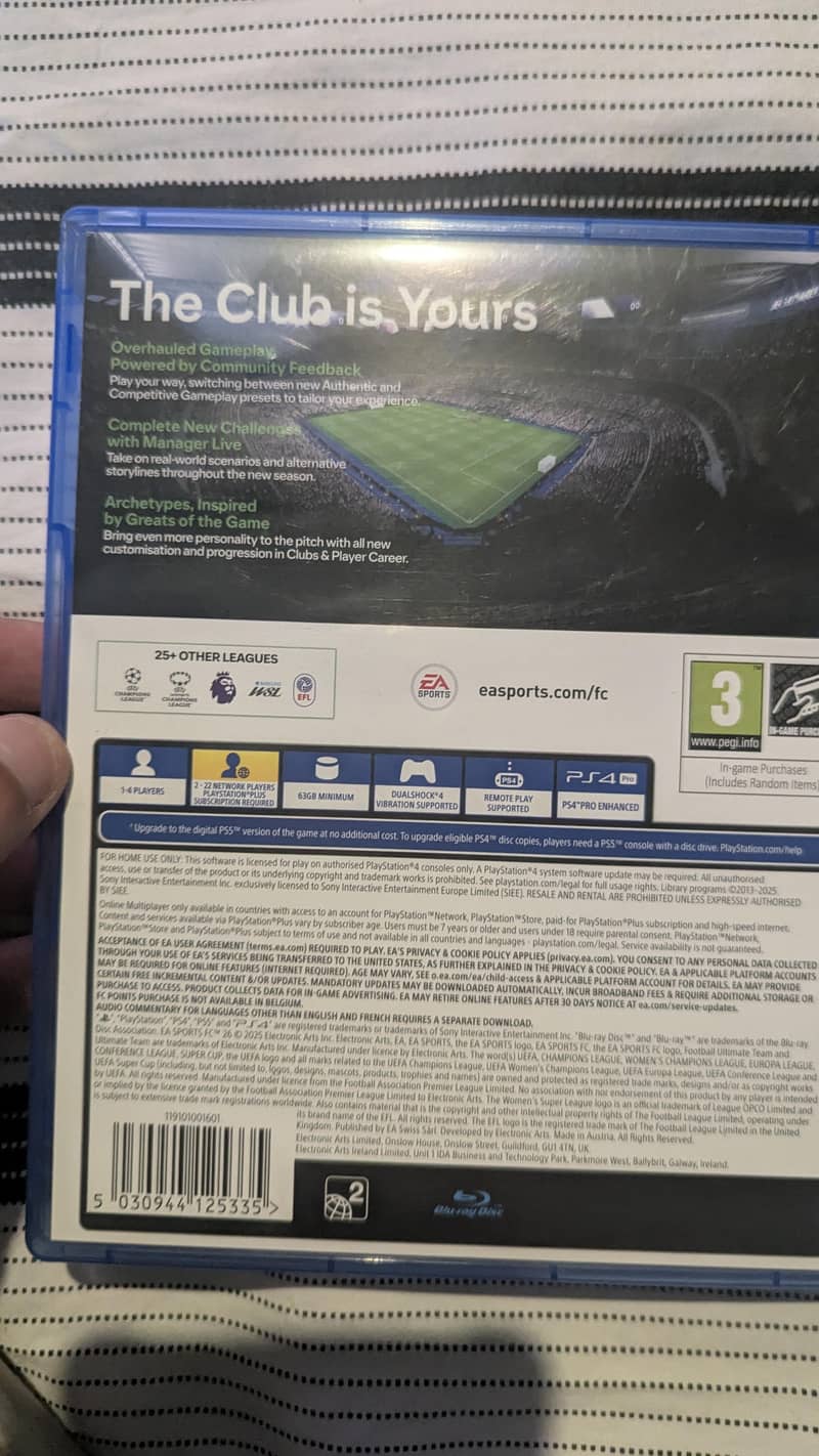FC 26 PS4 version 1