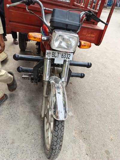 United 100cc loader rickshaw