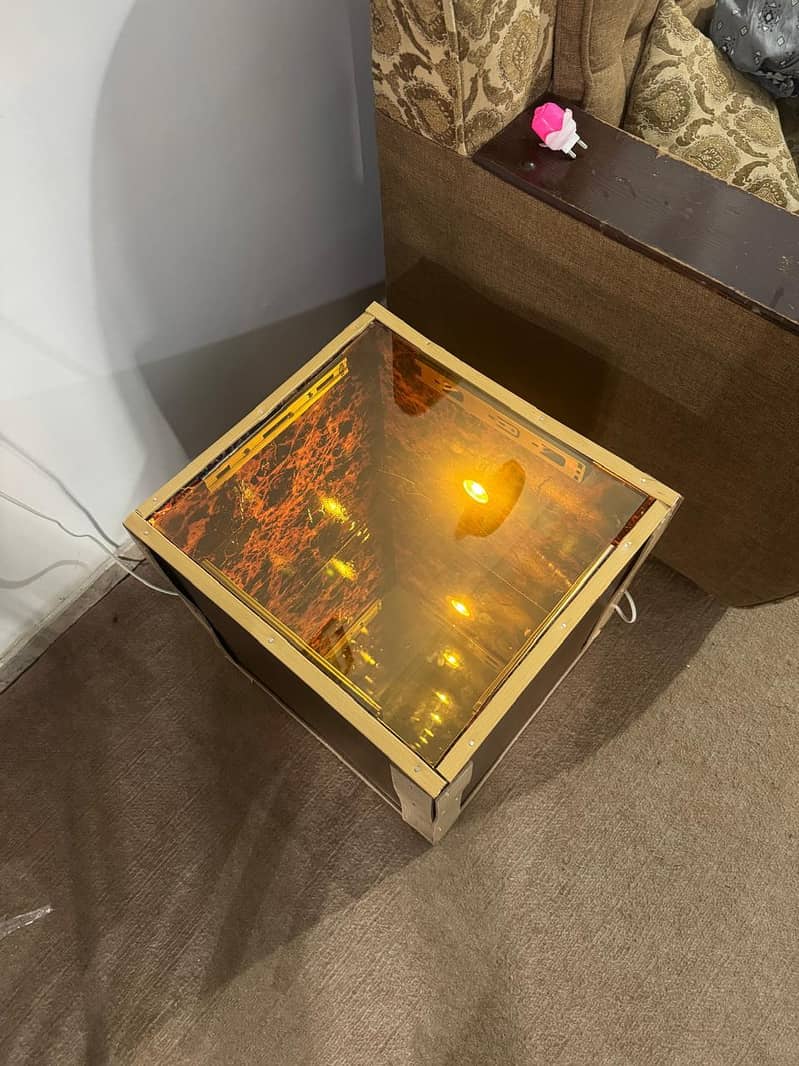 infinity mirror table 1