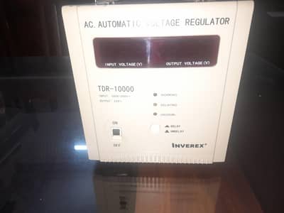 inverex AC. Automatic voltage Regulator TDR-10000