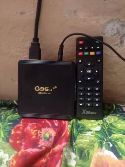 Android TV box with complete accessories