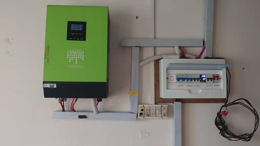 5 kV Soler setap  inverter omaga and battery 4 pcs