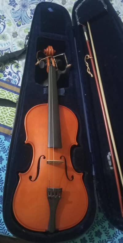 wooden violin