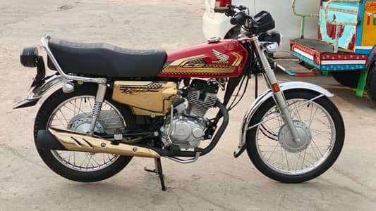 CG 125 special Edition 2025 model number leg ha