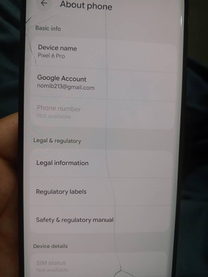 Google Pixel 6 Pro 7