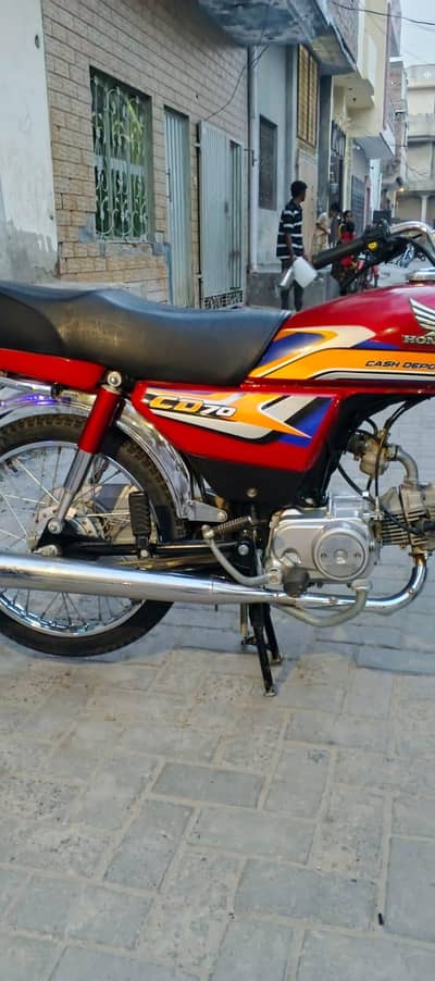 Honda CD 70 10 by 10 condition