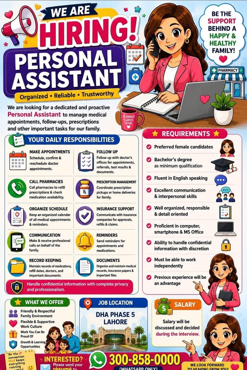 Assistant required 0