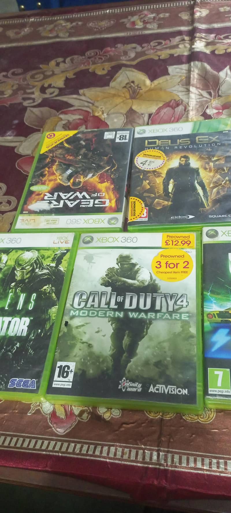 Xbox Controller & 5 CDs 2