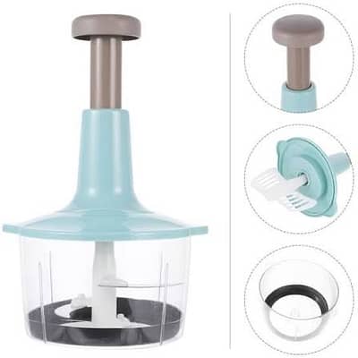 Manual Hand Press Chopper 1.5L