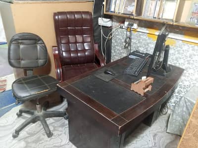 Table and chair